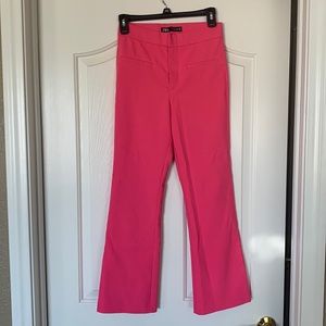 Zara Bubblegum Pink Flare Pants